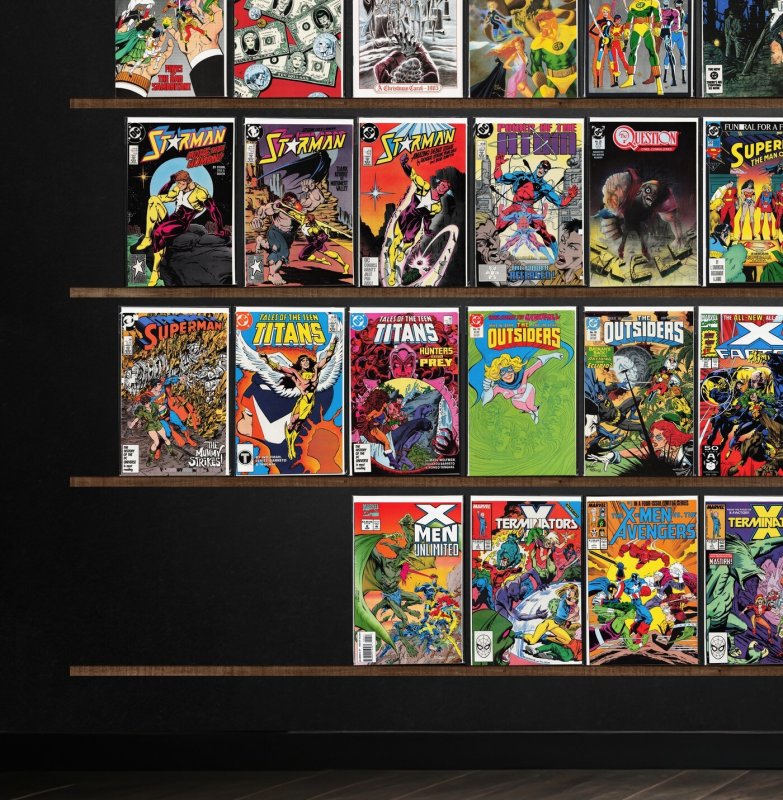 Huge Lot 150+ Comics with The Outsiders, Starman, X-Men 2099 & More!