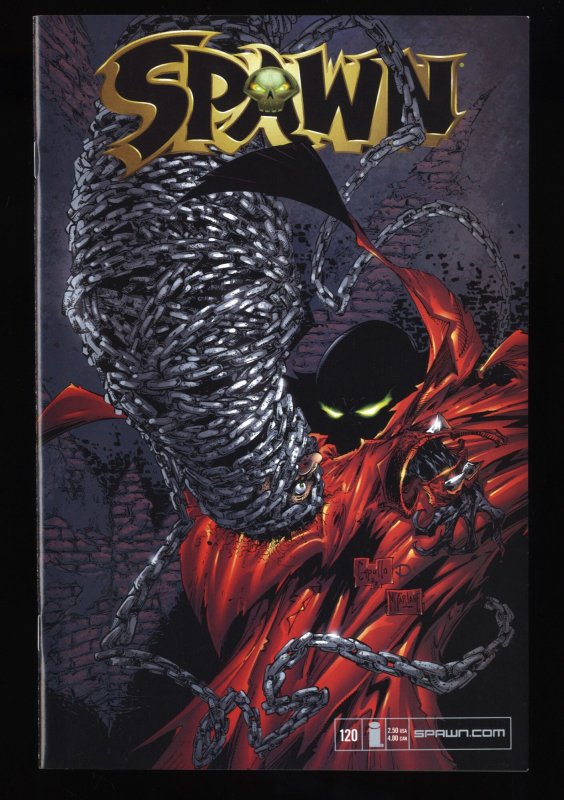 Spawn #120 NM+ 9.6 Greg Capullo Cover!