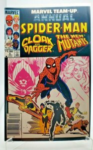 MARVEL TEAM-UP Annual #6 (1983) VF/NM Cloak & Dagger, New Mutants