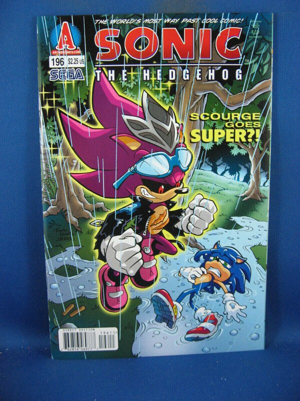 SONIC THE HEDGEHOG  196 NM 2008  