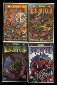 Spawn Bloodfeud #1-4 Run Lot Tony Daniel Image Comics 1995