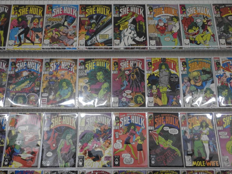 Sensational She-Hulk #'s 1-60 Complete Set!!! Avg VF/NM Condition!!!