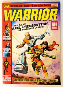 Warrior (1982 Quality) #1 VF 1st Marvelman (now Miracleman), 1st V For Vendetta.