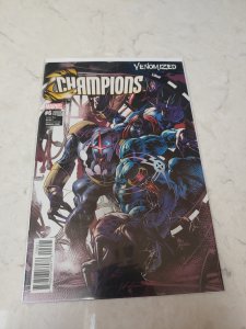 CHAMPIONS #6 VENOMIZED VARIANT MIKE DEODATO