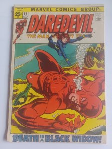 Daredevil #81 - 1st Black Widow team-up - 1971 - VG