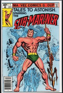 Tales to Astonish #1 (1979) Namor the Sub-Mariner