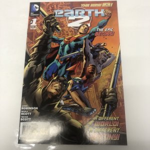 Earth The New 52 ! (2012) # 2 (VF/NM) • Variant Cover • James Robinson