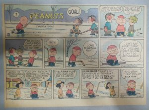 Peanuts Sunday Page by Charles Schulz from 3/9/1958 Size: ~7.5 x 15 inches