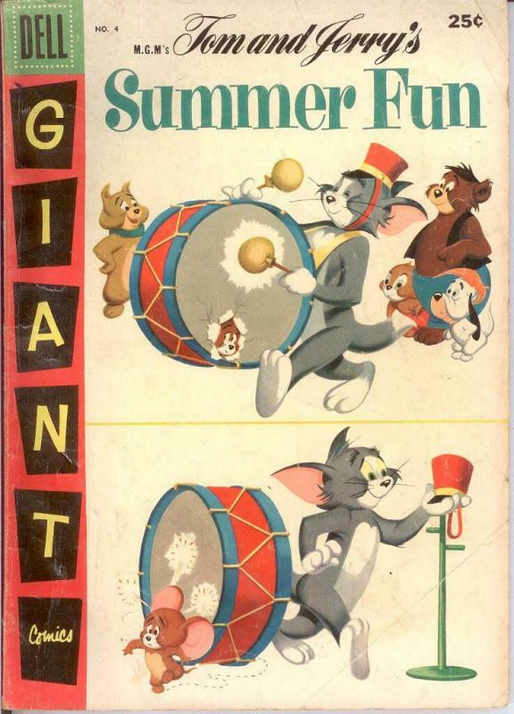 TOM & JERRY SUMMER FUN 4 GOOD 1957 COMICS BOOK