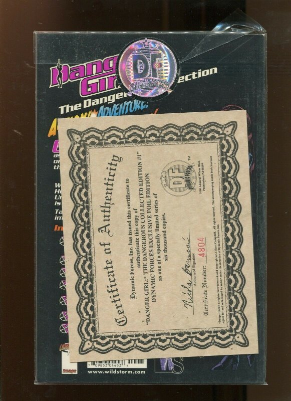 DANGER GIRL DANGEROUS COLLECTION (9.2) SEALED