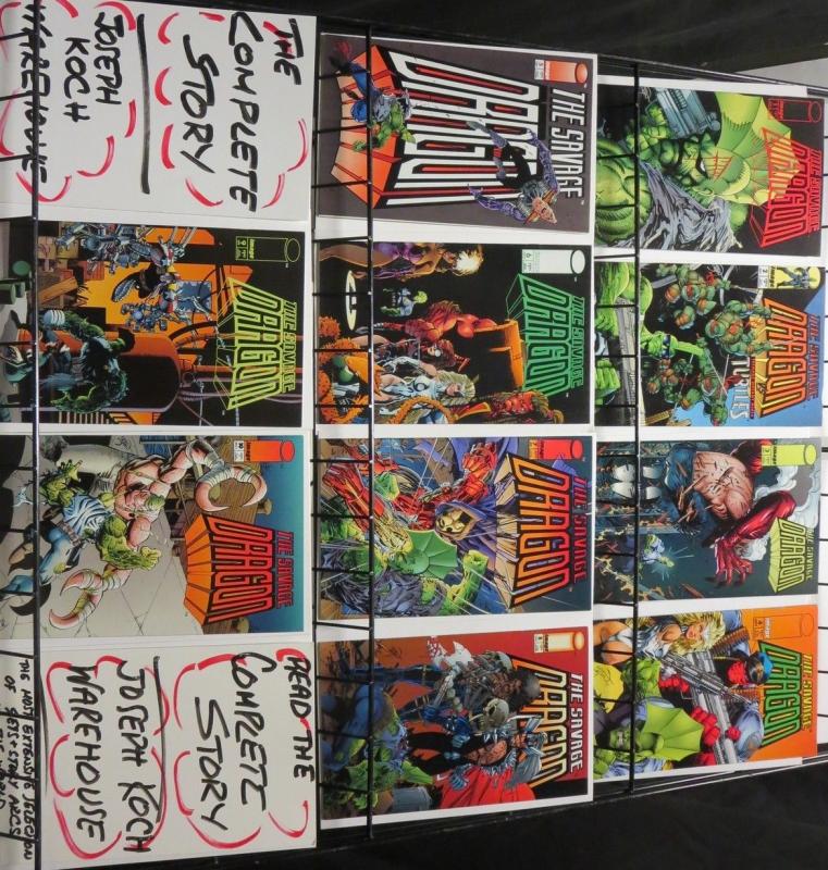 SAVAGE DRAGON (1993) 1-10  Eric Larsen PHENOM!!! COMICS BOOK