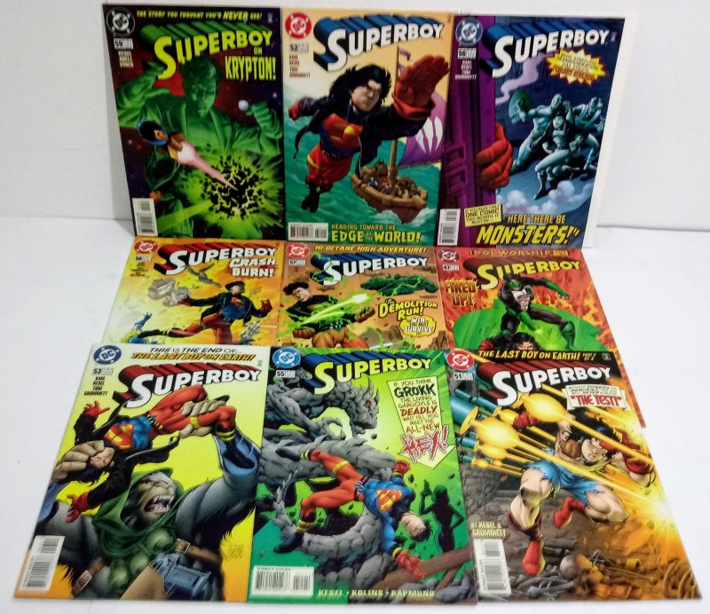 Superboy Comic Lot of (9)