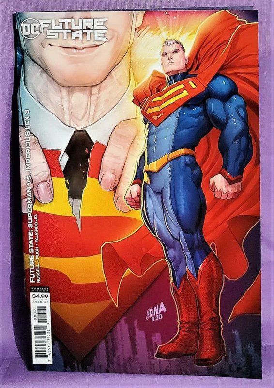 DC Future State SUPERMAN vs IMPERIOUS LEX #1 - 3 Variant Covers (DC, 2021)!