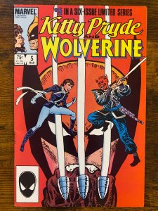 Kitty Pryde and Wolverine #5 Direct Edition (1985)