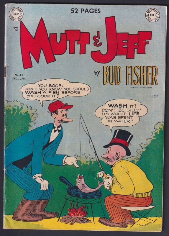 Mutt and Jeff #43 1950 DC 5.5 Fine- comic