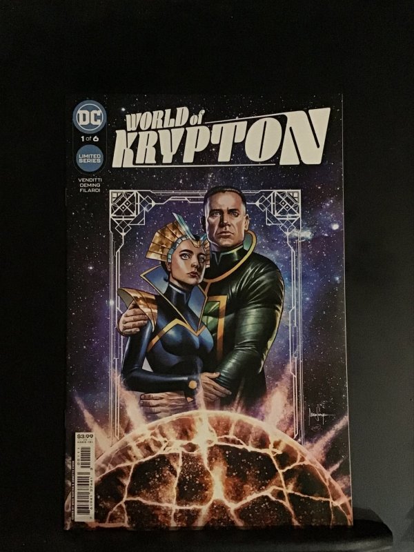 World of Krypton #1 Mico Suayan Cover (2022)