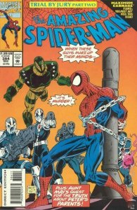 Amazing Spider-Man 1963 1st Series #384 Cover by Mark Bagley, Randy Emberlin NM