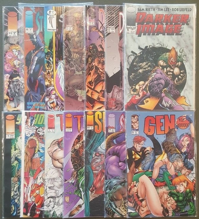 IMAGE COMICS LOT (1992-1995)