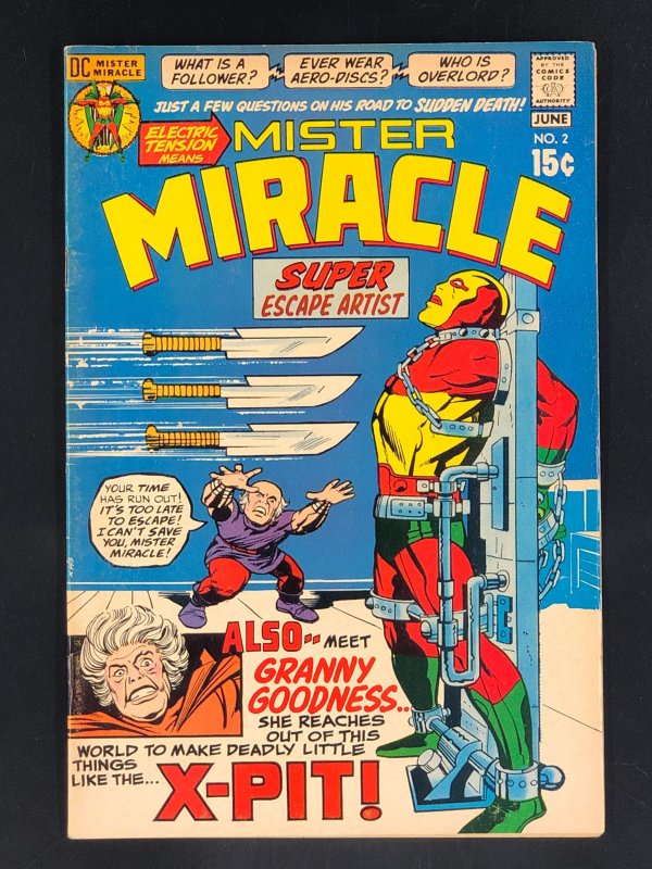 Mister Miracle #2 (1971) VF+ 1st Appearance of Granny Goodness