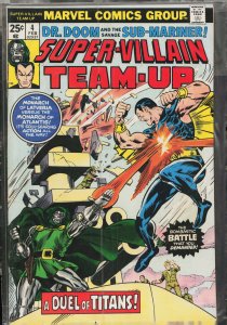 Super-Villain Team-Up #4 (1976) Namor the Sub-Mariner