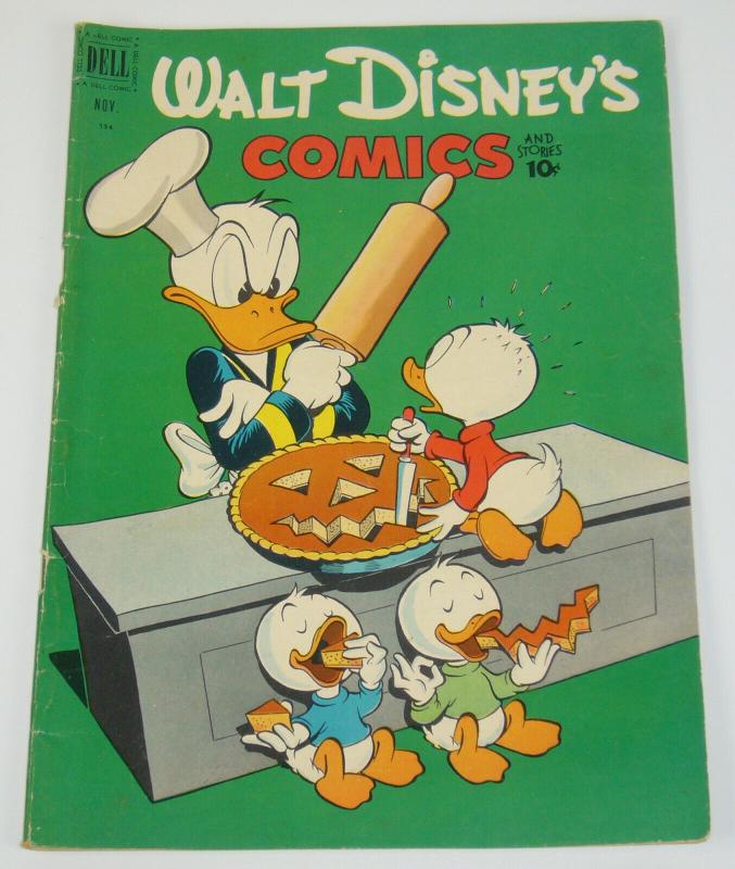 Walt Disney's Comics and Stories #134 VG+ 1st appearance of the beagle boys 1951