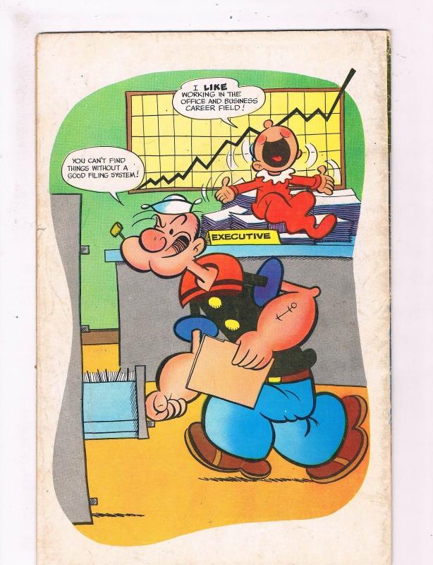 Popeye Business & Office Careers King Comic Book GD/VG DE2