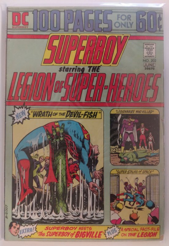 Superboy (1949) #198-203 full run 199 200 201 202 Legion of Super-Heroes
