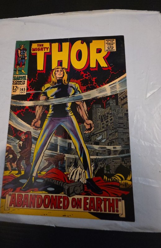 145 1967. Classic Cover Odin Loki Sif Balder. Sub crease lite foxxing