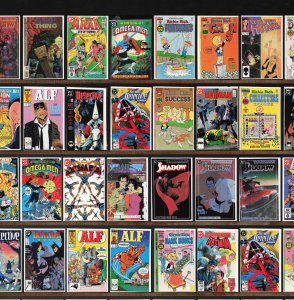 Huge Lot 150+ Comics with Detective Comics, The Omega Men, The Shadow & More!