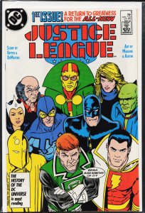 Justice League #1 (1987) Justice League [Key Issue]