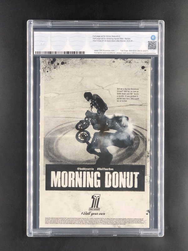 Inferno #1 (2015) Adi Granov 1:25 Retailer Incentive Variant Edition CBCS 9.8