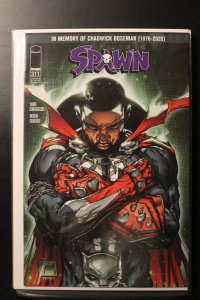 Spawn #311 Chadwick Boseman Tribute - Todd McFarlane Cover (2020)