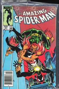 The Amazing Spider-Man #257 Newsstand Edition (1984) Spider-Man [Key Issue]