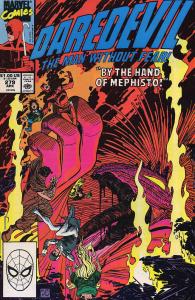 Daredevil #279 VF ; Marvel | Mephisto