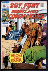 Sgt. Fury and His Howling Commandos #68 Jack Kirby Art!