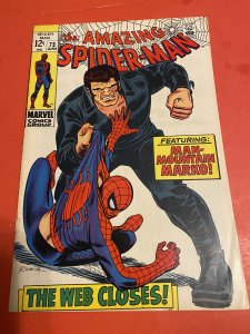The Amazing Spider-Man #73 (1969) mountain Man Marko/1st Silverman