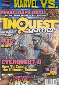 Inquest Gamer Magazine #114A (with card) FN ; Wizard | Marvel Vs. Card