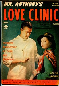 Dr. Anthony's Love Clinic #4 1950-Hillman-intimate-emotional-photo cover-VF-