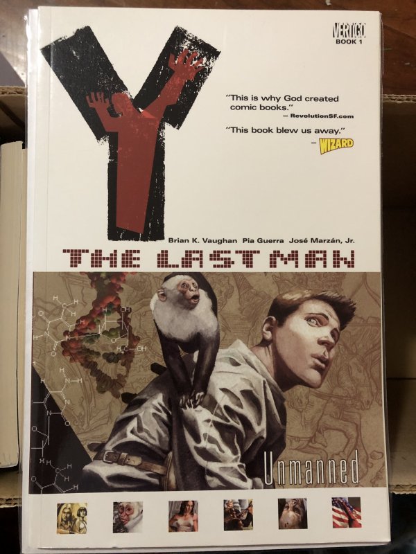 Y: The Last Man TPB Vol. 1: Unmanned (2003) VF