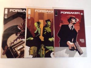 Forsaken 1-3 Complete Near Mint Lot Set Run