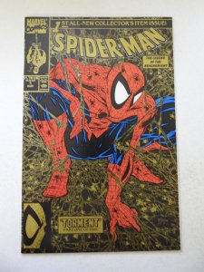 Spider-Man #1 (1990) 2nd Print Gold VF+ Condition