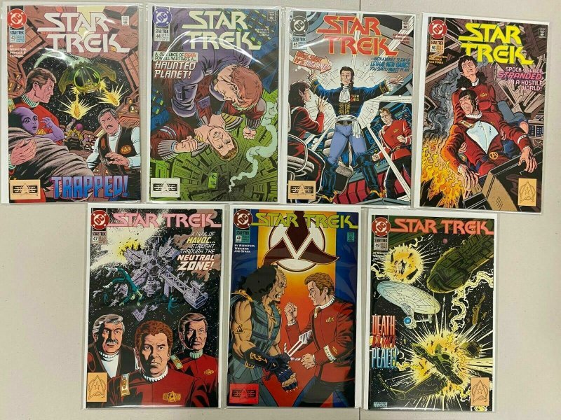 Star Trek lot from:#1-49 2nd Series 47 pieces (1989-1993)