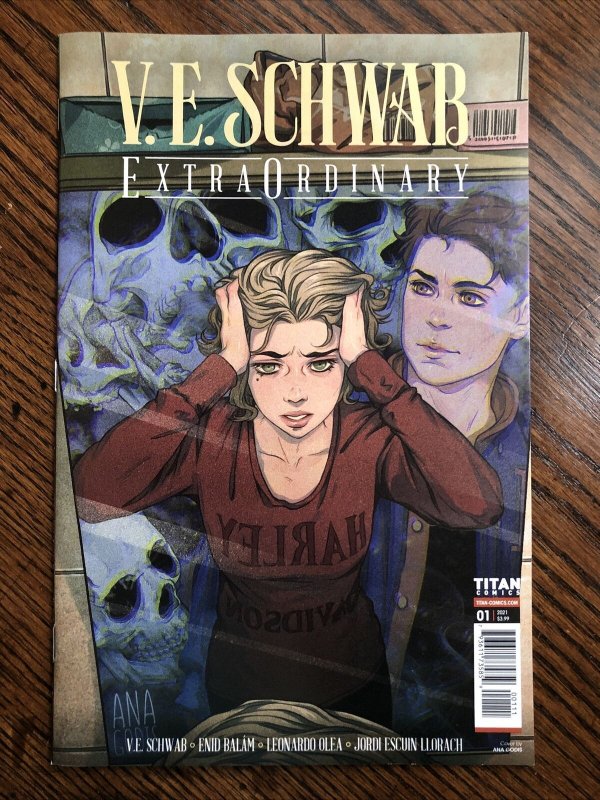 Extraordinary #0-3 NEW!! V.E. Schwab Titan Comics 2021