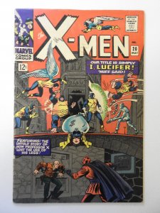 The X-Men #20 (1966) VG+ Condition stain fc, ink fc