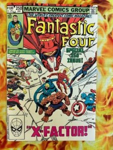 Fantastic Four #250 (1983) - NM - X Factor !