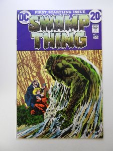 Swamp Thing #1 (1972) VG/FN condition subscription fold