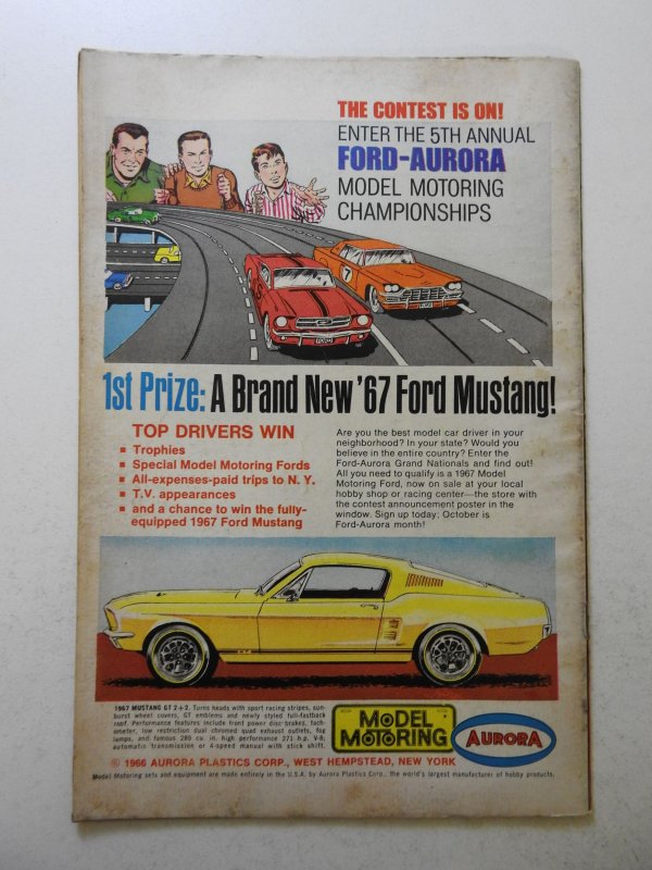 Green Lantern #49 (1966) VG Condition centerfold detached top staple