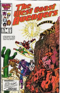 West Coast Avengers #17 (1987) West Coast Avengers / Avengers West Coast