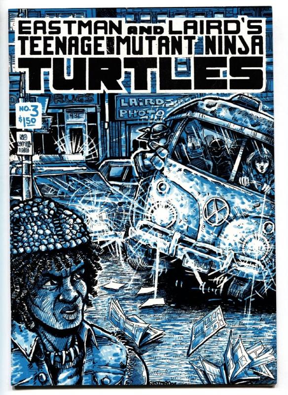 TEENAGE MUTANT NINJA TURTLES #3-comic book-1985-Mirage