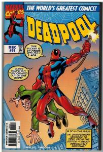 DEADPOOL (1997) 11 VF (3.99 CVR) 12/97 Spiderman